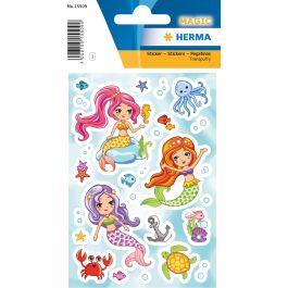 HERMA 15509 Sticker MAGIC Little Mermaid Transpuffy, Adhesivos Permanentes de Plástico Multicolor, 27 Piezas Precio: 13.50000025. SKU: B19E26GVAQ