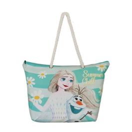 Karactermania Bolsa de Playa Soleil Frozen 2 Chill Azul Poliéster 52x17x37 cm
