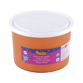 Jovi Pintura De Dedos Finger Paint Naranja 500 mL Lavable No Tóxico