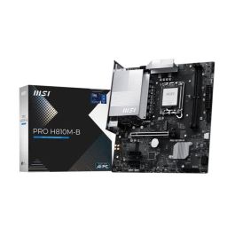 MSI H810M-B Placa Base Micro ATX Intel Core Ultra LGA 1851 DDR5 128GB PCIe 5.0 LAN 2.5G USB 3.2 HDMI DisplayPort Precio: 130.5000004. SKU: B1KCT5M926