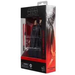HASBRO Figura The Stranger Qimir Star Wars: The Acolyte The Black Series 15cm Articulada con Cabeza Alternativa y Sables de Luz