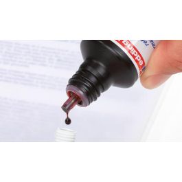 Edding Tinta 25 para Rotulador Permanente 30 mL Rojo