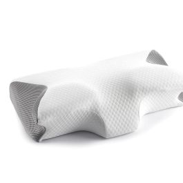 Inde Almohada Viscoelástica Cervical con Contorno Ergo - 16x16x34 cm (4 Unidades)