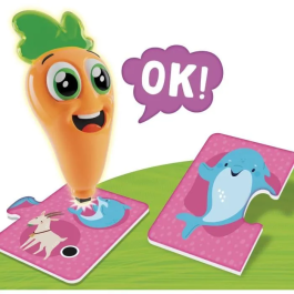 Lisciani Giochi Bolígrafo parlante CAROTINA BABY LIS8008324107285 - Aprendizaje de animales, bolígrafo interactivo