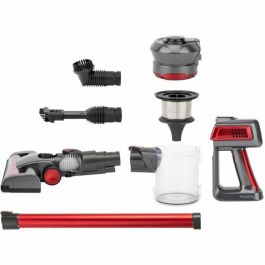 H.Koenig UP810 PowerClean+ Aspiradora de varilla inalámbrica 2 en 1, 35 min autonomía, Batería de Litio 22.2V, 160W, 0.8L