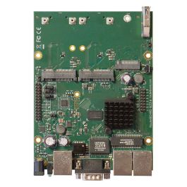 MikroTik RBM33G RouterBOARD, Dual Core 880 MHz CPU, 256MB RAM, 3x GbE, 2x MiniPCI-e, M.2, USB 3.0, 2x Mini SIM, PoE Precio: 71.5715. SKU: B1K7LYELLR