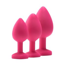 Plug Anal Dream Toys Flirts Rosa 3 Piezas Plug Anal Dream Toys Flirts Rosa 3 Piezas