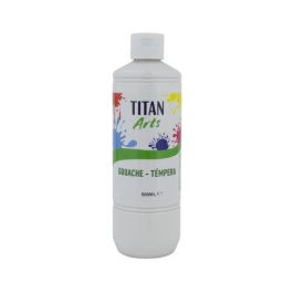 Tempera Titan Arts Creative Escolar 500Ml Blanco Precio: 3.58999982. SKU: B1C33VP58V
