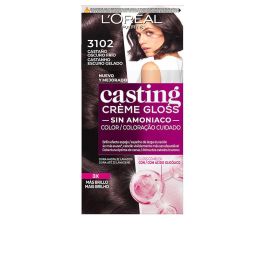L'Oréal Paris CASTING CREME GLOSS #3102 Castaño Oscuro Frío Tintura Semi-Permanente Sin Amoniaco 180 ml Cubre Canas Precio: 8.49999953. SKU: B13H88PBBR