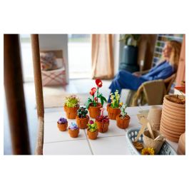 LEGO Icons 10329 Plantas Diminutas Set de Construcción Ornamental para Adultos