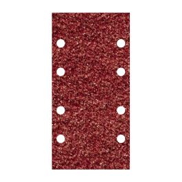 Wolfcraft Hojas de Lija Adhesivas 93x185 mm Grano 80 Pack 10 Unidades
