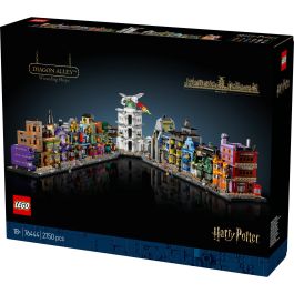 LEGO Harry Potter 76444 Tiendas Mágicas del Callejón Diagon, Juego de Construcción 2750 Piezas