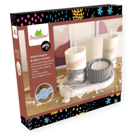 Sycomore SYC3517130014311 Taller de Velas y Jesmonite Hazlo XL A partir de 12 años