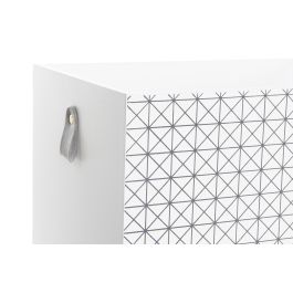 Caja DKD Home Decor Blanco Gris 28 x 23 x 37 cm Set de 3 Caja DKD Home Decor Blanco Gris 28 x 23 x 37 cm Set de 3