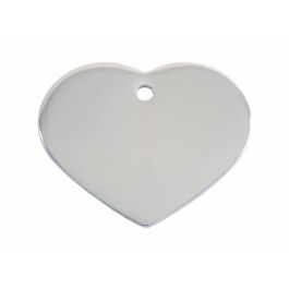 Placa identificativa Imarc Heart Plateado Precio: 10.78999955. SKU: B129FXACDZ