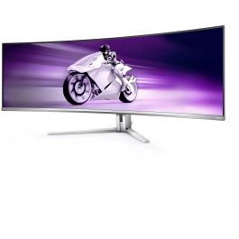 Philips 49M2C8900 Monitor Gaming 48.9" Dual QHD QD-OLED Curvo 240Hz 0.03ms FreeSync Premium Pro G-SYNC Compatible Ambilight