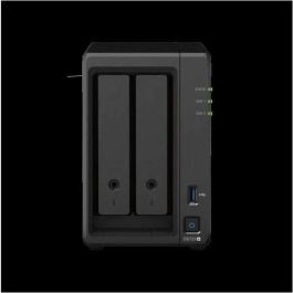 Synology DS723+ R1600 NAS de 2 Bahías Ryzen Embedded, 2GB DDR4, 2x GBE, 1x USB 3.2, 2x M.2