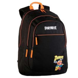 Fortnite Mochila Escolar Primaria Durrr Adaptable a Carro, Material Textil Resistente, para Niños de 7+ Años, 44x30x20 cm Fortnite Mochila Escolar Primaria Durrr Adaptable a Carro, Material Textil Resistente, para Niños de 7+ Años, 44x30x20 cm