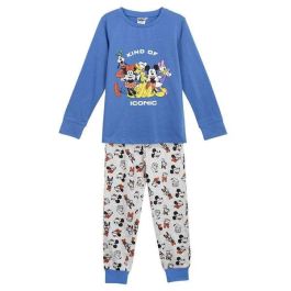 Cerdá Pijama Largo Infantil Mickey Single Jersey para Niño Talla 8 Años Color Azul Cerdá Pijama Largo Infantil Mickey Single Jersey para Niño Talla 8 Años Color Azul