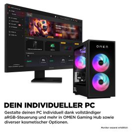 HP OMEN GT16-0490ng Gaming PC Core Ultra 9 32GB RAM 1TB SSD RTX 5070 Windows 11