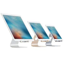 Rain Design Soporte mStand tablet para iPad - Ergonómico para Trabajar Cómodo y Video Chat Manos Libres - Color Oro