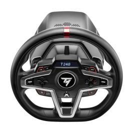 Thrustmaster 4460182 Volante + Pedales para PC, Xbox One, Xbox Series X/S, Negro, USB, Analógico/Digital
