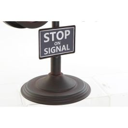Reloj Sobremesa Vintage DKD Home Decor Negro 22 x 52 x 36 cm Reloj Sobremesa Vintage DKD Home Decor Negro 22 x 52 x 36 cm