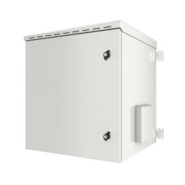 Lanview Armario Rack 19'' 12U 600x600mm Mural para Montaje en Pared con Puerta de Cristal Templado y Ventilación Pasiva/Activa