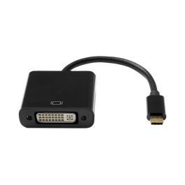 ProXtend USB-C (M) to DVI-I 24+5 (F) Adapter, Black 10CM ProXtend USB-C (M) to DVI-I 24+5 (F) Adapter, Black 10CM