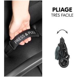 HAUCK HAU4007923148990 - Cochecito Todoterreno RAPID 4D, Plegado una Mano, 4 Ruedas - Jungle