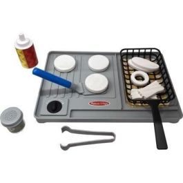 Melissa & Doug SPI6074893 Juego de simulación para asar a la parrilla, ideal para niños de 3 años en adelante