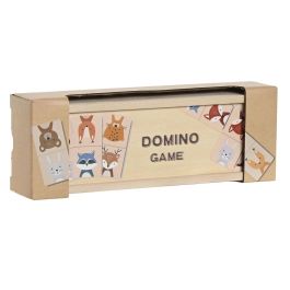 DKD Home Decor Juego de Mesa Domino para Niños, Madera Multicolor, 28 Piezas, 6.5x4x19 cm Precio: 10.99000045. SKU: B1HF3AGBN3