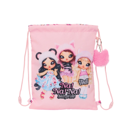 Bolsa Mochila con Cuerdas Na!Na!Na! Surprise Fabulous Rosa 26 x 34 x 1 cm Precio: 5.50000055. SKU: B1JMX47E9C