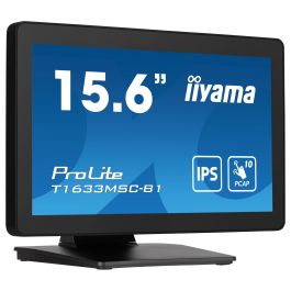 iiyama Monitor Táctil T1633MSC-B1 de 15.6" (39.6cm) Full HD 1920x1080 IPS con HDMI, DP y USB Precio: 451.50000016. SKU: B1FHWN2QDH