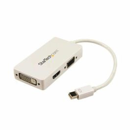 Adaptador Mini DisplayPort a VGA/DVI/HDMI Startech MDP2VGDVHDW Blanco Negro Precio: 41.59000021. SKU: B1F9TWPMRX