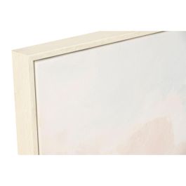 DKD Home Decor Cuadro Alpino de Lienzo y MDF Verde y Azul, con Montañas, 122.5 x 3.5 x 82.5 cm (2 Unidades)