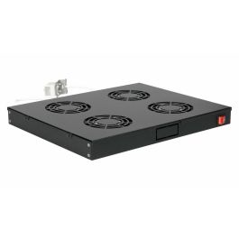 EQUIP Módulo Ventilador 19" para Armarios Servidor, 4 Ventiladores, RAL9005