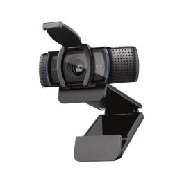 Logitech C920e Webcam HD 1080p para Videollamadas, Enfoque Automático, Micrófonos Integrados, Tapa de Privacidad y 78° FOV