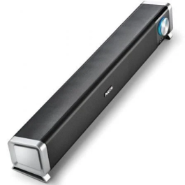 NGS SB500-BT Barra de Sonido Bluetooth 20W 2.0 Negra para PC, TV, Smartphone