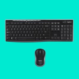 Logitech Combo Inalámbrico MK270, Teclado y Ratón, Conexión 2.4 GHz, Alcance 10m, Español QWERTY