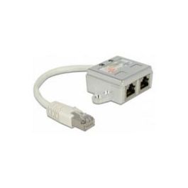 DeLOCK 65224 - Adapter RJ45, 1x RJ45 Plug a 2x RJ45 Jack, ISDN, 0.15 m, Blanco, Plug and Play Precio: 15.8389. SKU: B1FADMHWML