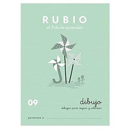 Cuaderno de Dibujo Rubio Nº09 A5 Español (10 Unidades) Precio: 17.14710712. SKU: B1D7WJ6A7E