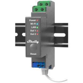 Shelly Pro 2 Relé WLAN LAN 25A 2 Canales 2 Fases BT DIN-Rail Precio: 68.5899995. SKU: B1FXCKV78K