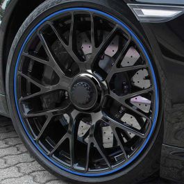 Foliatec FO34369 Pin Striping para Llantas GT Azul 6 mm Ancho Autoadhesivo 8.6 m (4 Llantas) con Ayuda de Montaje