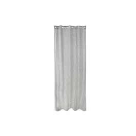 DKD Home Decor Cortina Básicos de Poliéster Gris. Medidas 270 x 140 cm. Pack de 2 Unidades.