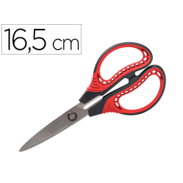 Liderpapel Tijera Titanio Hoja Curva 16.5 cm Durabilidad y Facilidad de Corte con Funda Protectora Precio: 3.50000002. SKU: B1BPRT5QT2