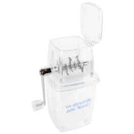 Pick and Drink Picadora Hielo Cocktail Lounge para Mojitos y Cócteles, Rompe Hielo Manual con Manivela, 15.3x11x23.5 cm