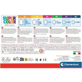 Clementoni CLE8005125217403 Puzzle 4 en 1 Un día con unicornios