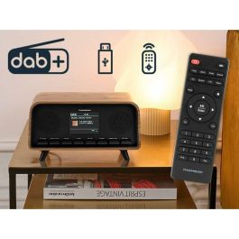 Thomson AAARZ34079 Radio Despertador Bluetooth DAB Gama Vintage Cosy