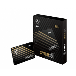 MSI Spatium S270 SSD 240GB, Disco de Estado Sólido Interno 2.5" SATA III 3D NAND para PC y Portátil, 400 MB/s Escritura Precio: 27.69000058. SKU: B1H56A4SBP